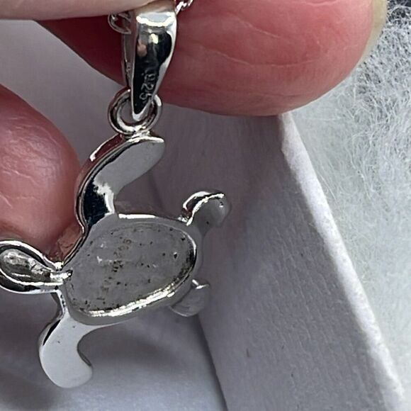 New in package silver opal turtle 18” necklace - Picture 4 of 8